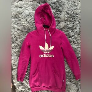 Adidas Long Sweater Dress Hoodie